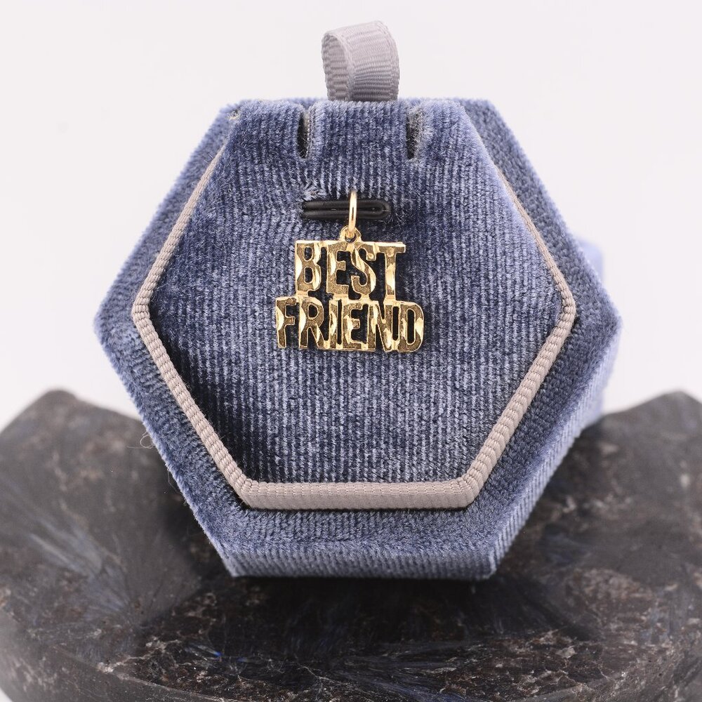 10KT Gold Best Friend Pendant